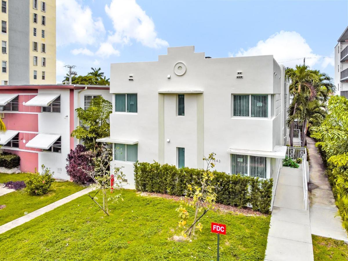 West Deco Lejlighedshotel Miami Beach Eksteriør billede