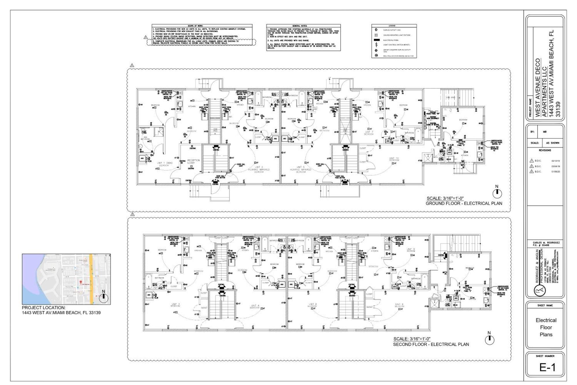 West Deco Lejlighedshotel Miami Beach Eksteriør billede